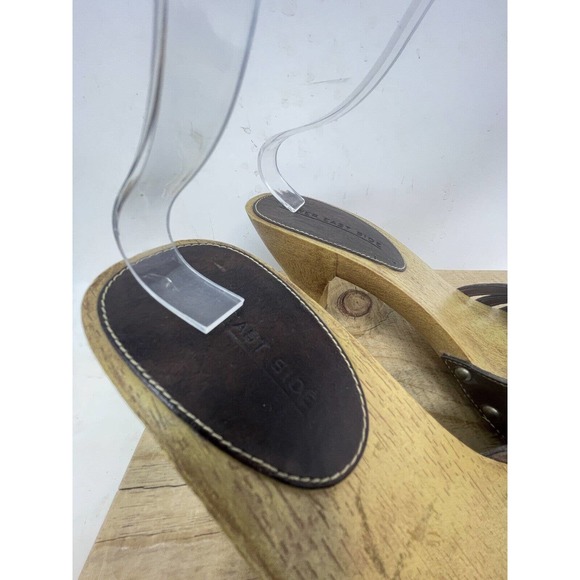 Lower East Side Vintage Heels Leather Strap~Buckle Detail~Y2K/90's~Sz 10 - Picture 10 of 10